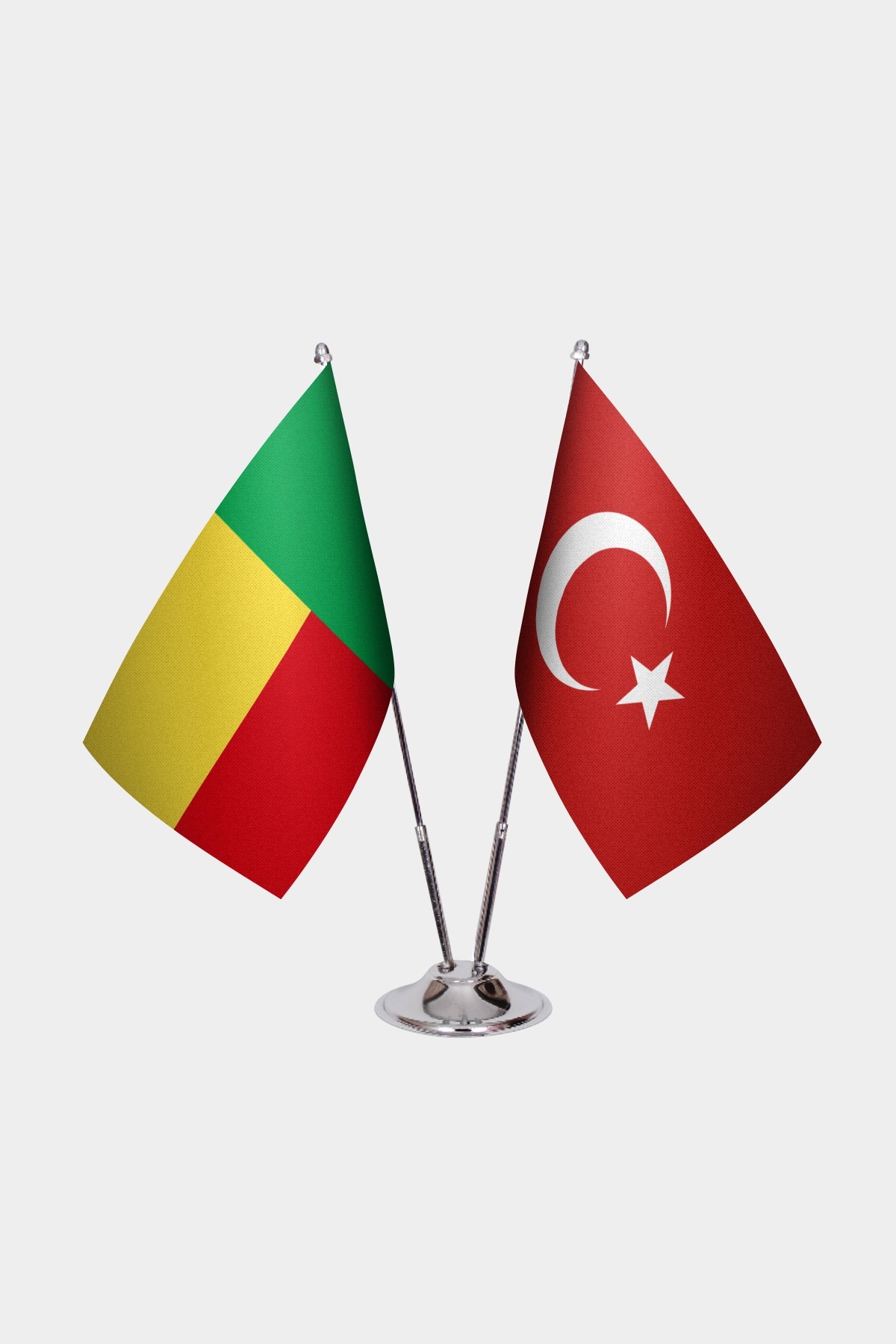 Benin İkili Masa Bayrağı