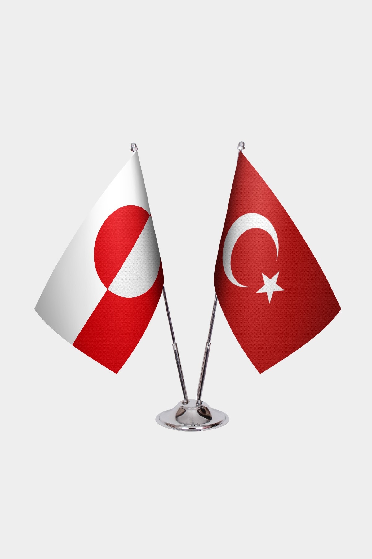 Greenland İkili Masa Bayrağı