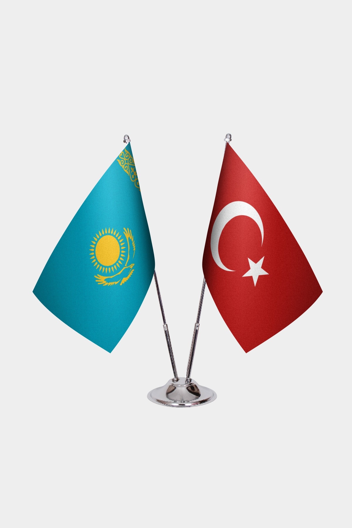 Kazakistan İkili Masa Bayrağı