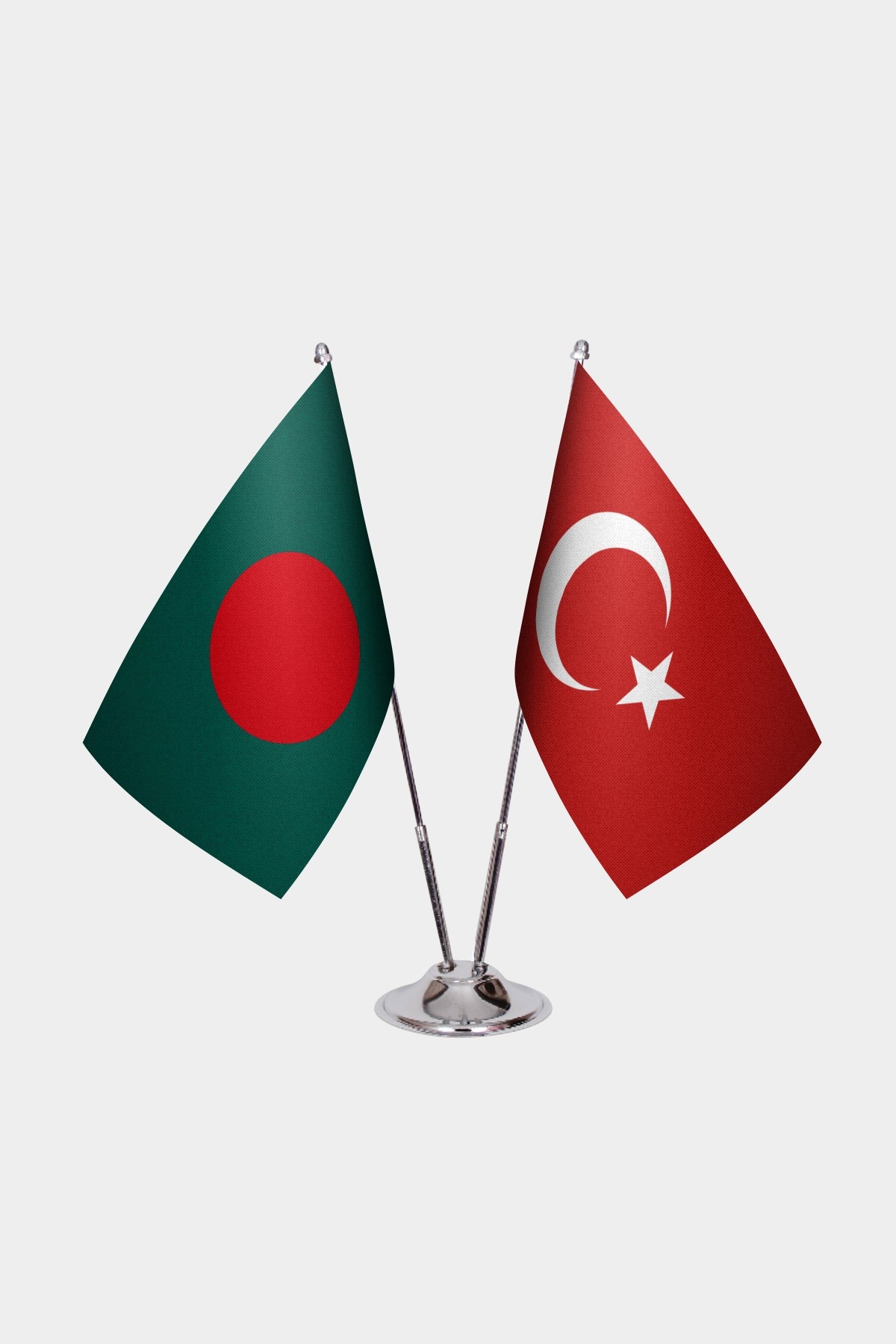 Bangladeş İkili Masa Bayrağı