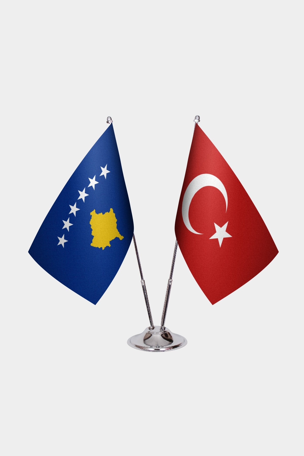 Kosova İkili Masa Bayrağı