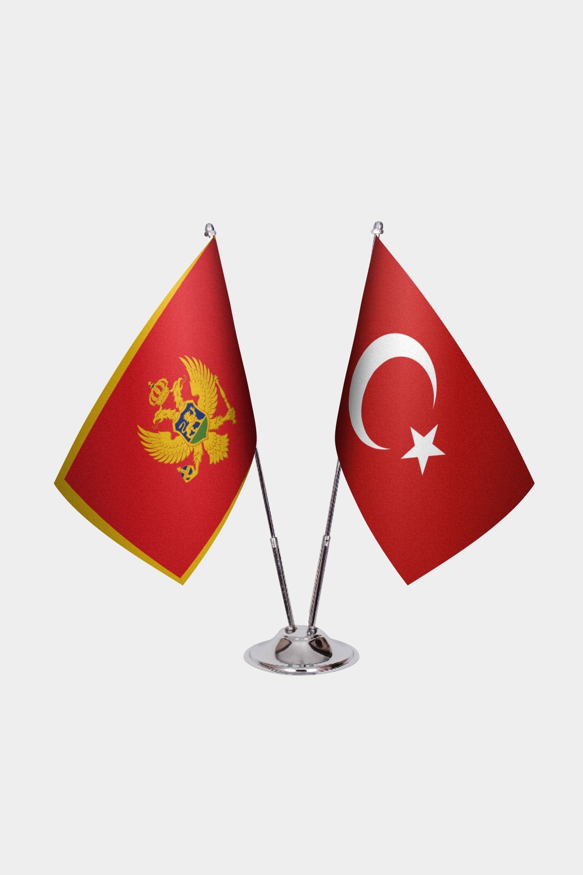 Karadağ İkili Masa Bayrağı
