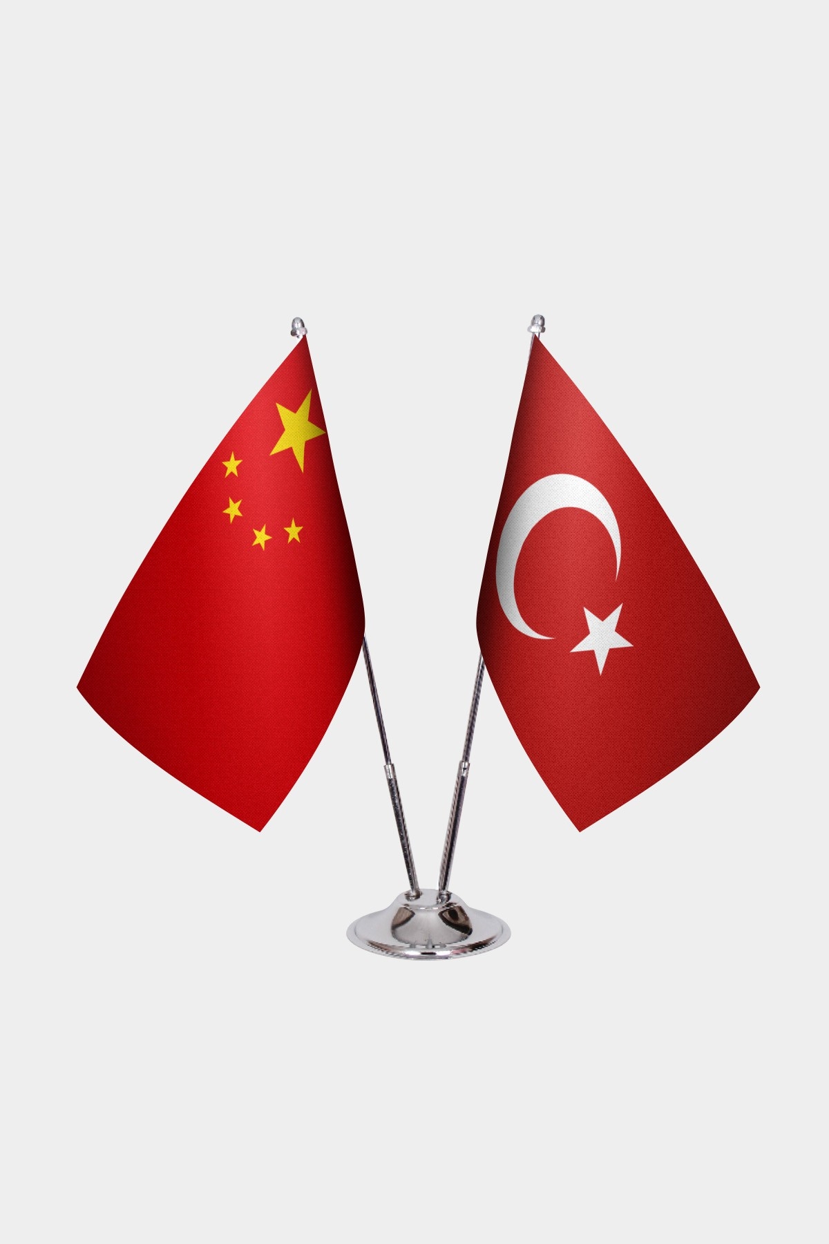 Çin İkili Masa Bayrağı