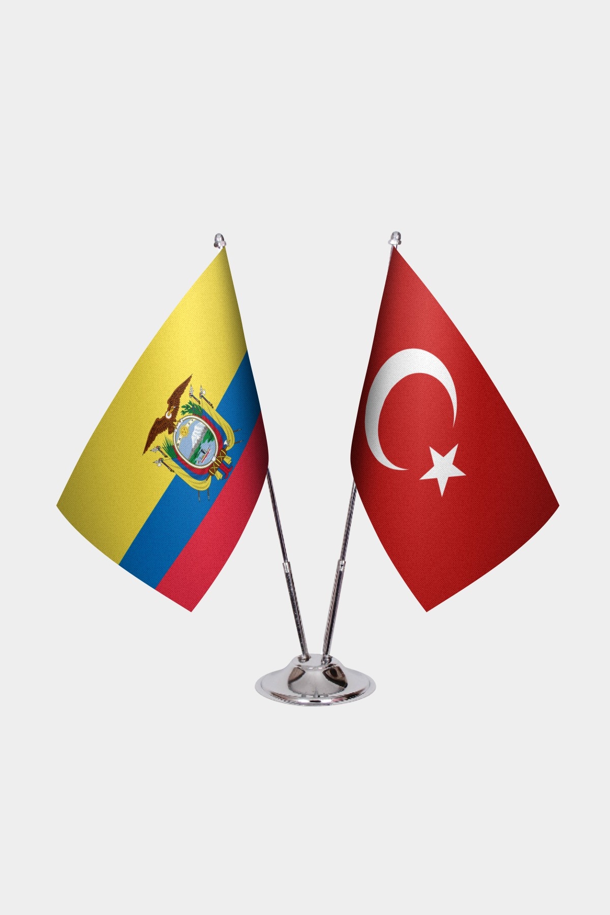 Ekvador İkili Masa Bayrağı