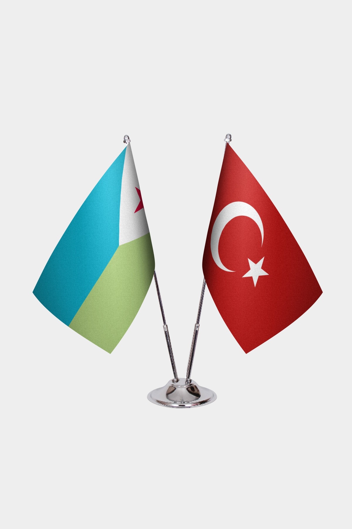 Cibuti İkili Masa Bayrağı