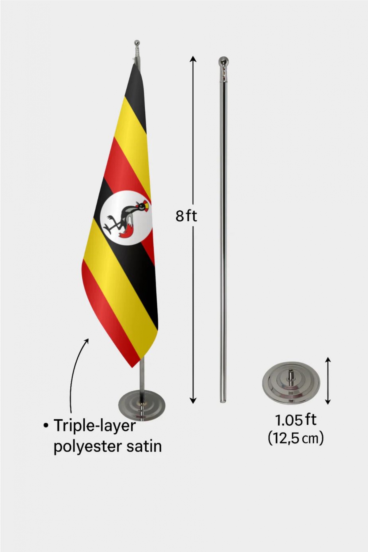 Uganda Makam Bayrağı