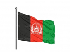 Afganistan Bayrağı 70x105cm