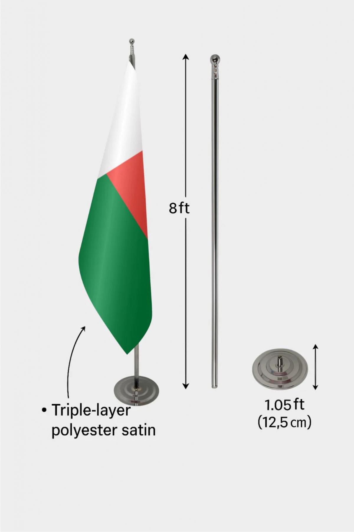 Madagaskar Makam Bayrağı