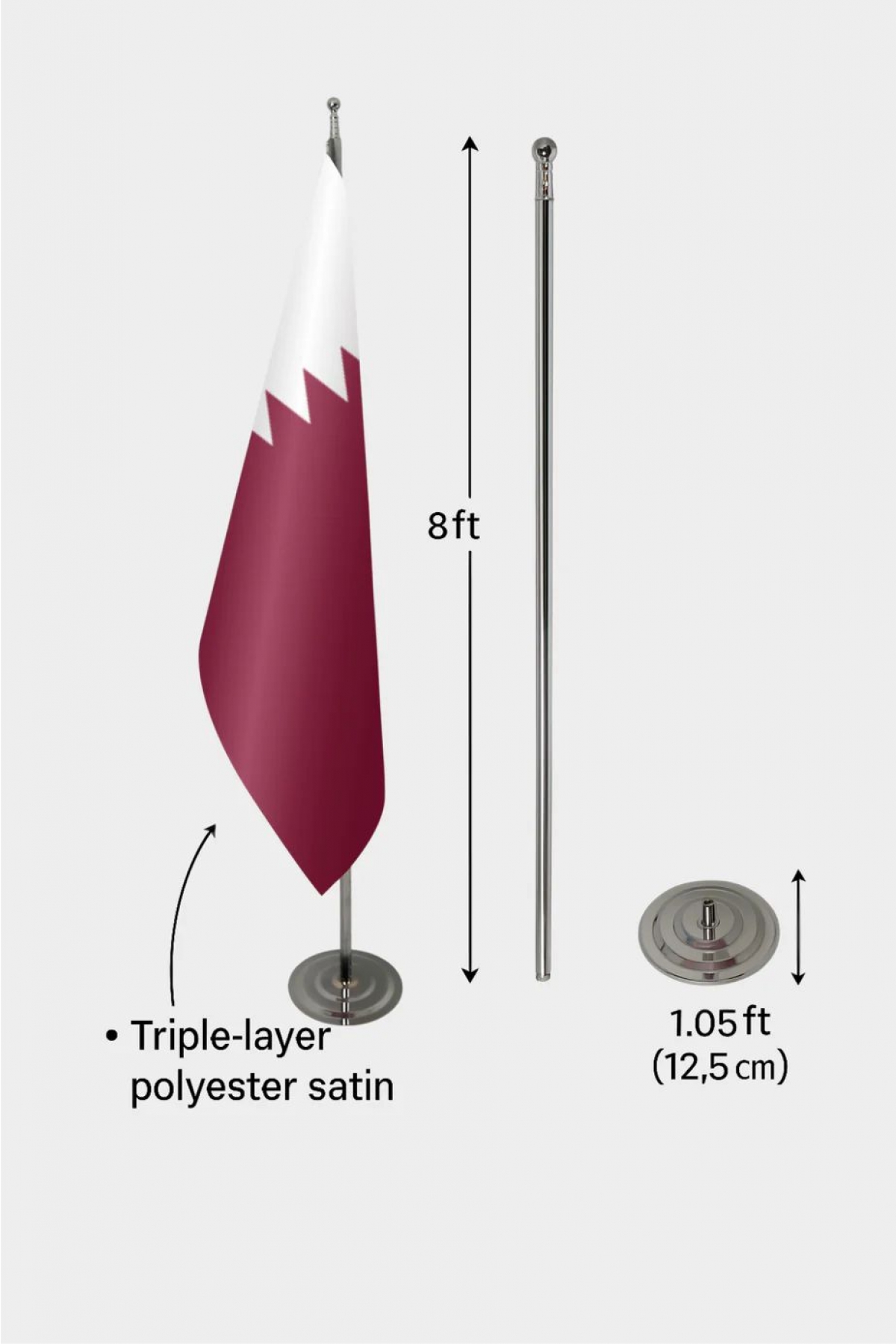 Katar Makam Bayrağı