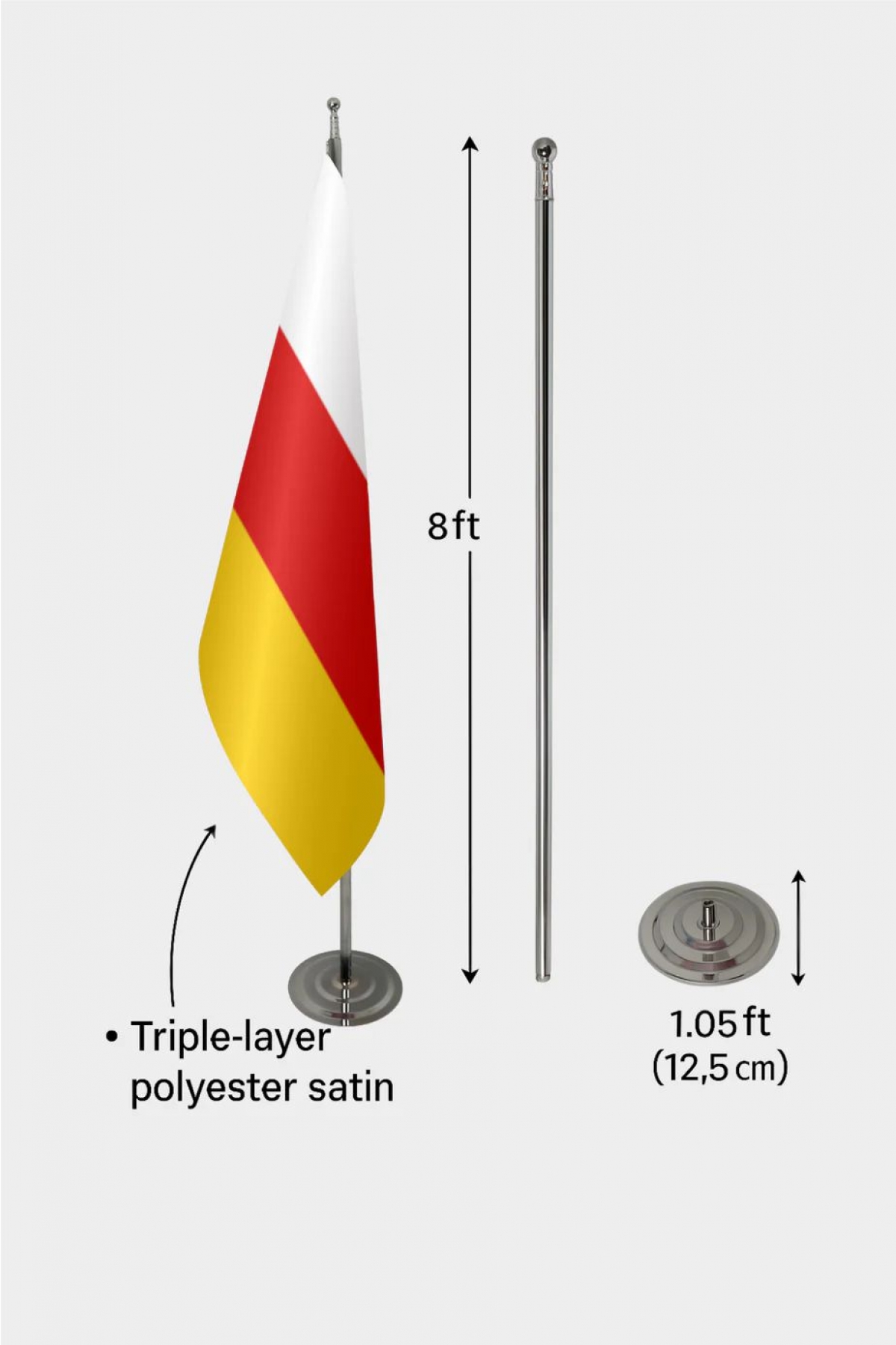 Kuzey Osetya Makam Bayrağı