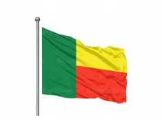 Benin Bayrağı 70x105cm