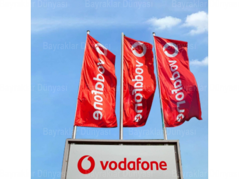 Dikey Gönder Bayrağı 100x300cm