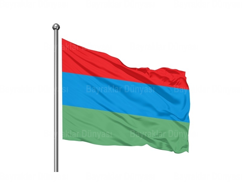 50x75 Dağıstan Gönder Bayrağı