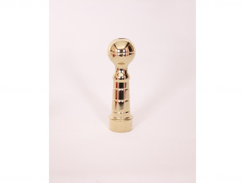 Sarı Kaplama Makam Direği 245cm