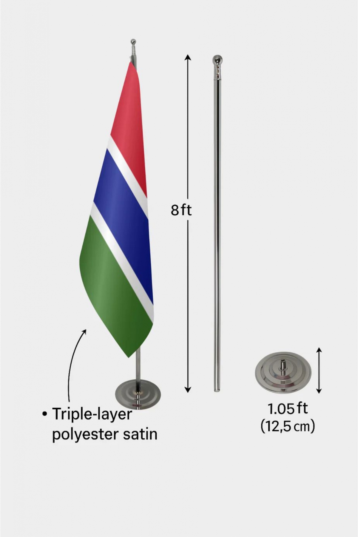 Gambiya Makam Bayrağı