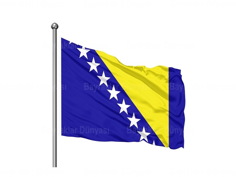 Bosna Hersek Bayrağı 70x105cm