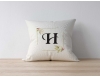 H Harfli Yastık Kılıf