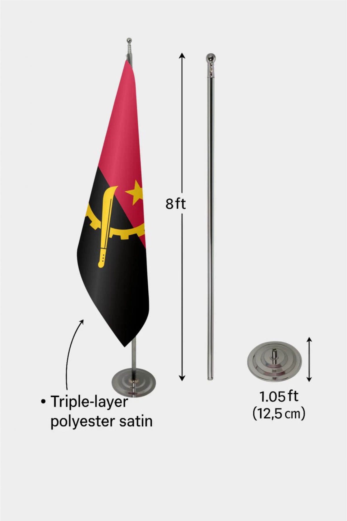 Angola Makam Bayrağı