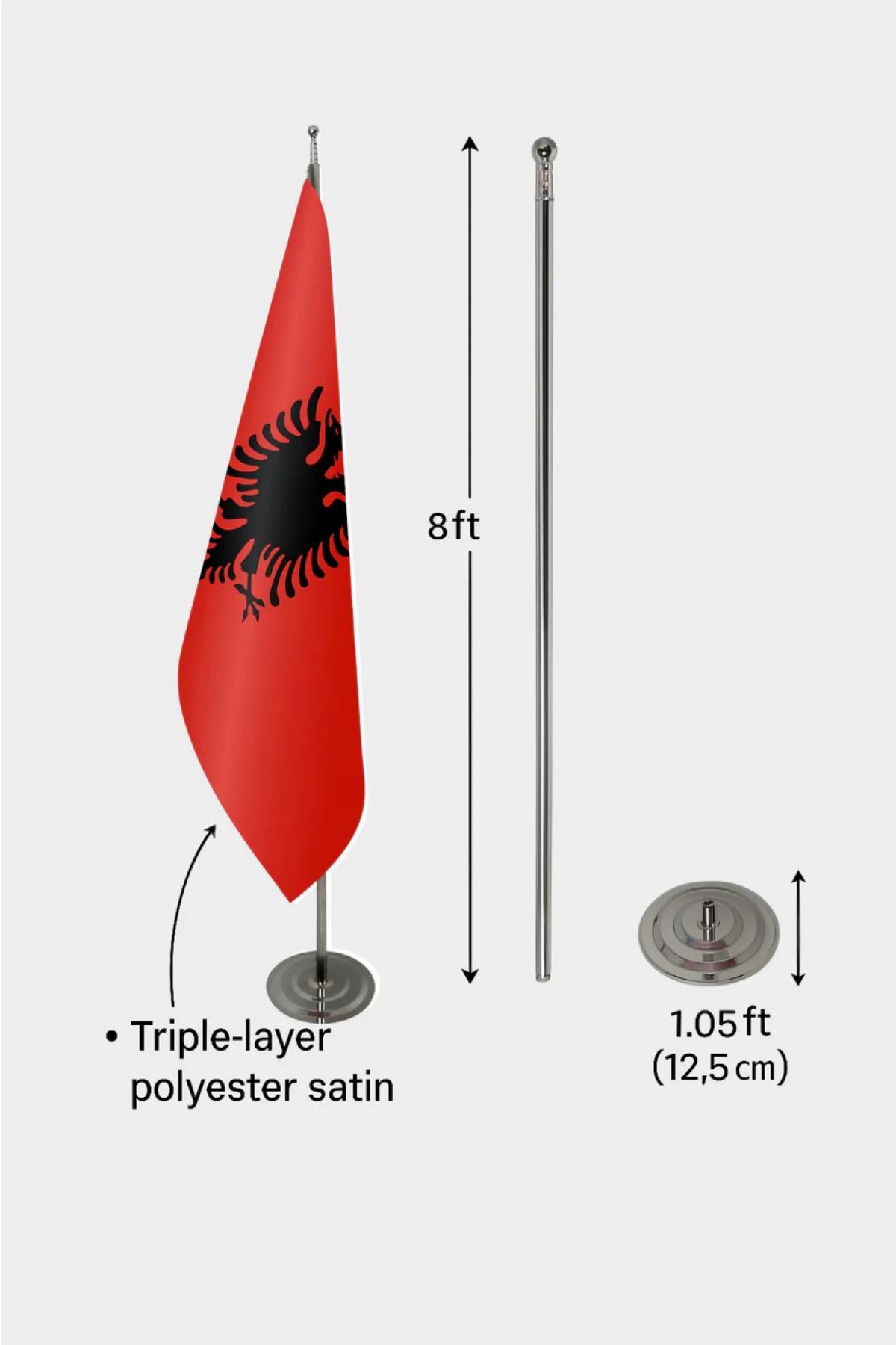 Arnavutluk Makam Bayrağı