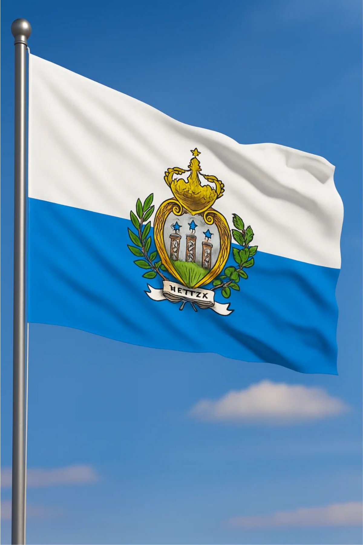 San Marino Bayrağı