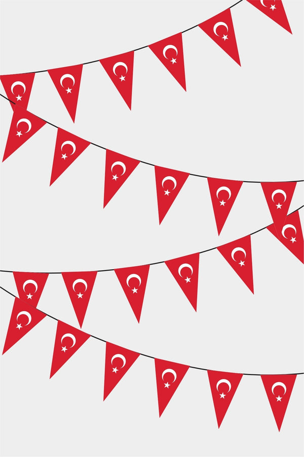 İpe Dizili Türk Süsleme Bayrağı