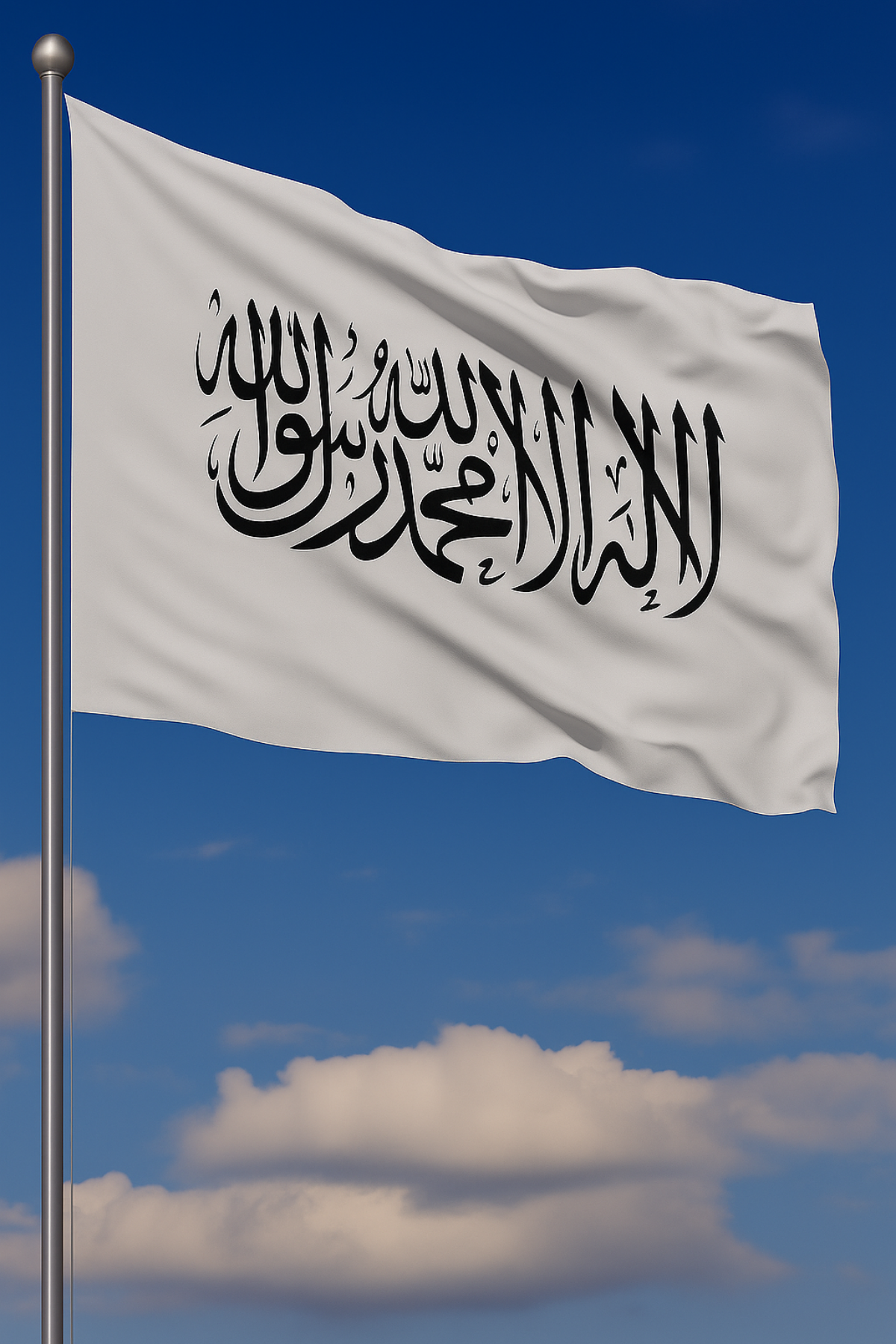 Afganistan Bayrağı detay görünümü