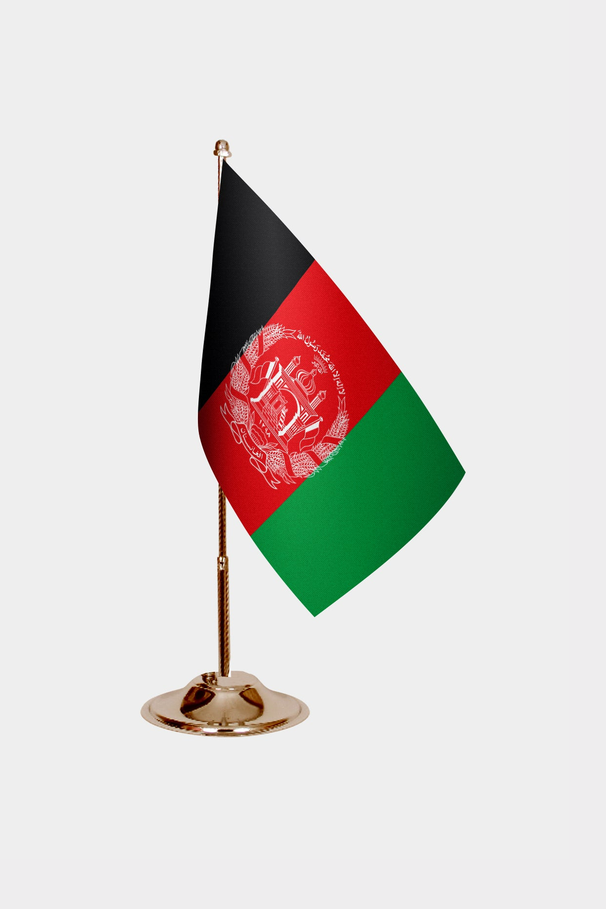 Afganistan Masa Bayrağı paket içeriği