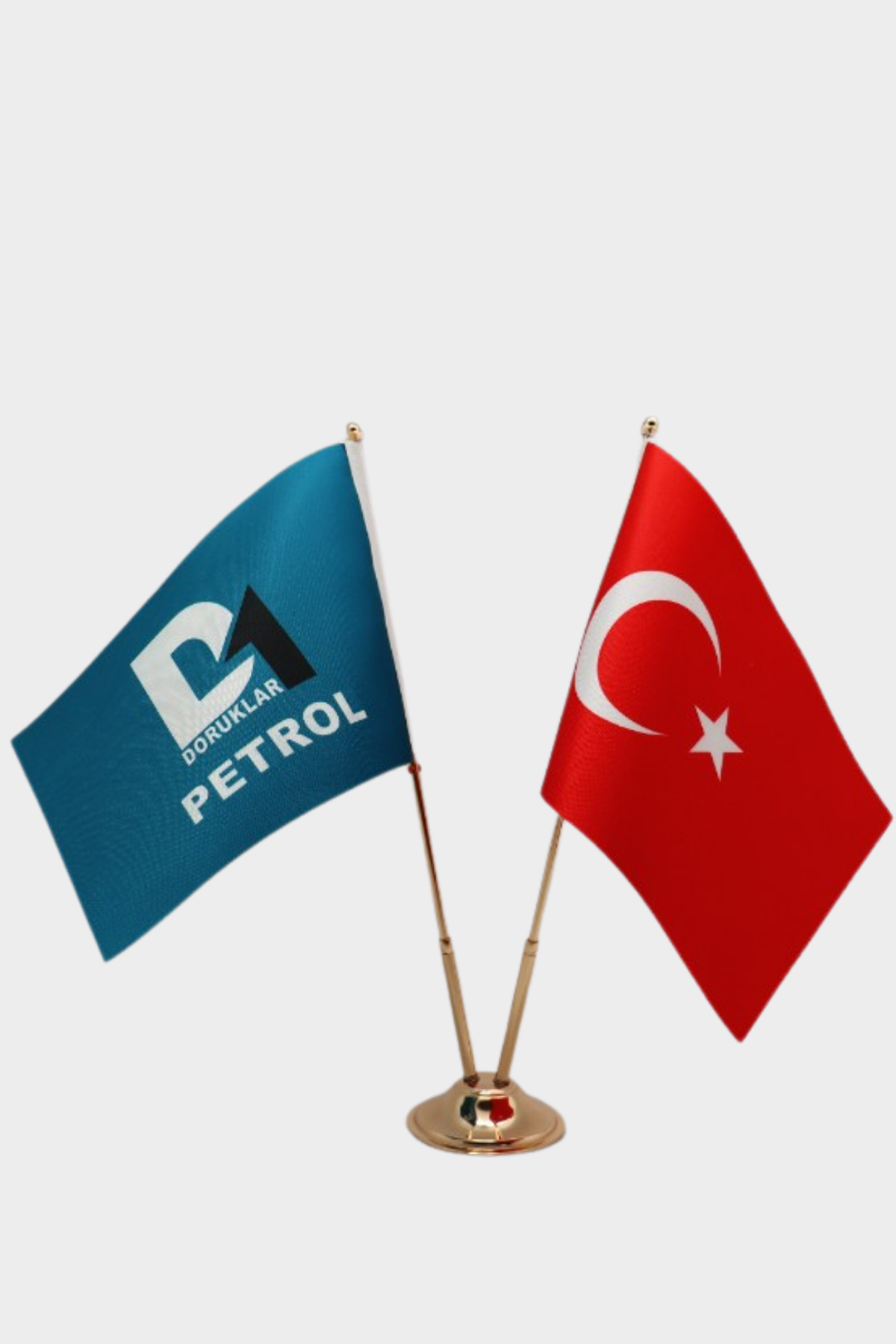 Altın Kaplama Masa Bayrağı malzeme detayı