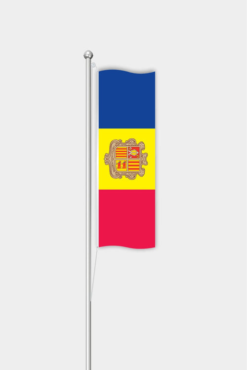 Andorra Dikey Bayrağı