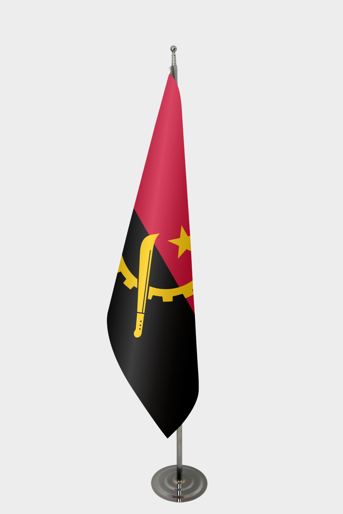 Angola Makam Bayrağı Seti