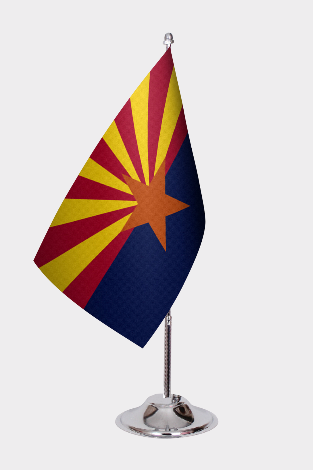 Arizona Eyalet Masa Bayrağı yakın çekim