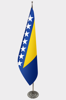 Bosna-Hersek Makam Bayrağı Seti