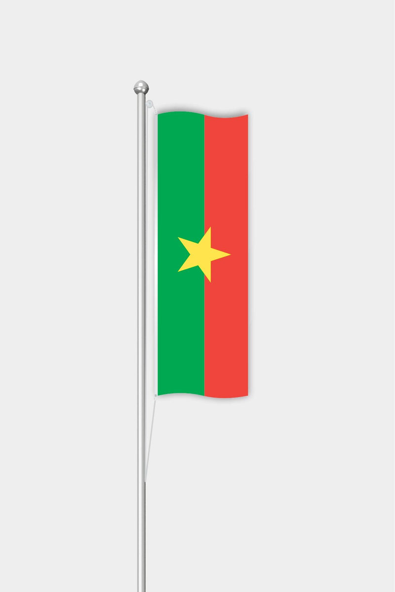 Burkina Faso Dikey Bayrağı
