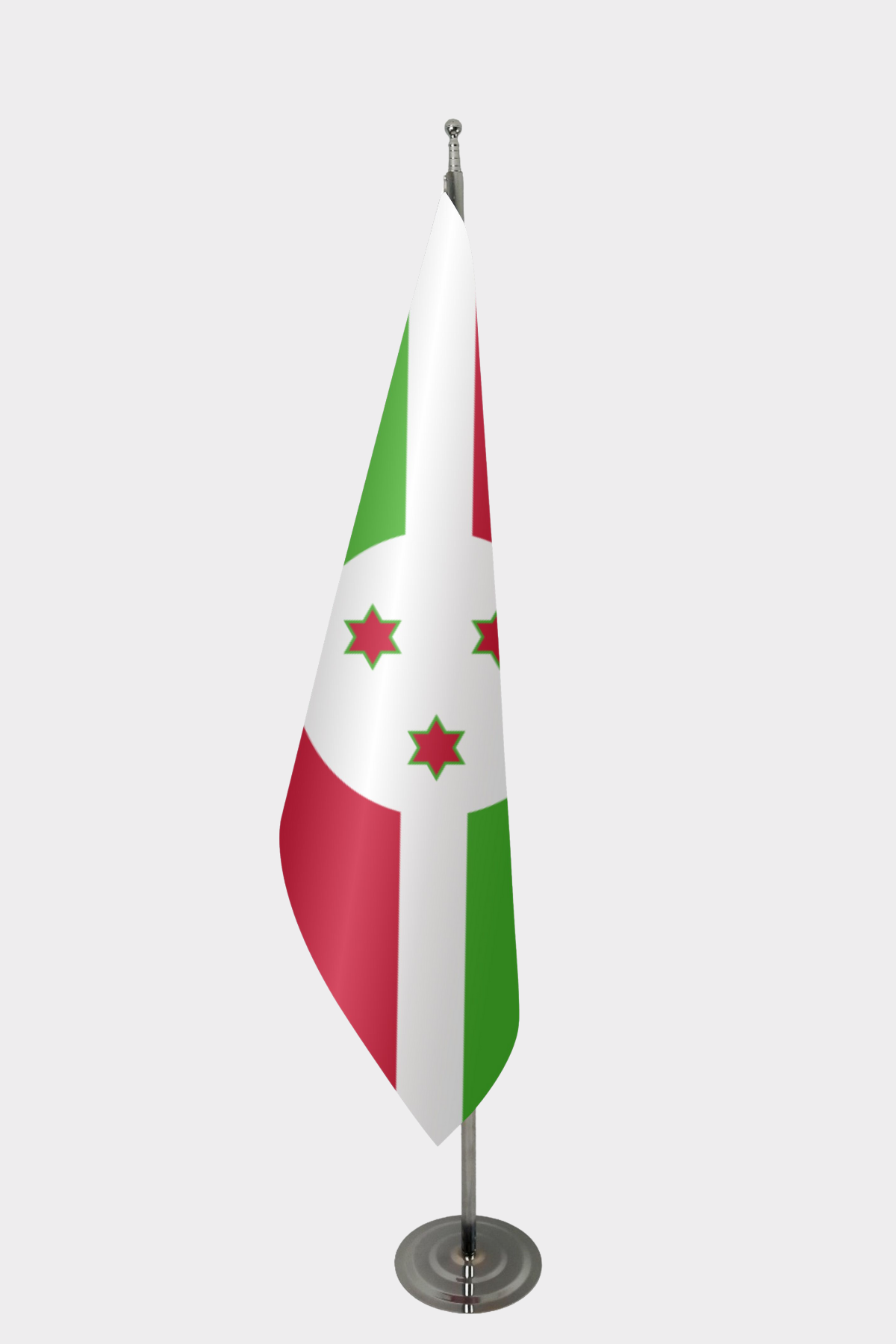 Burundi Makam Bayrağı Seti