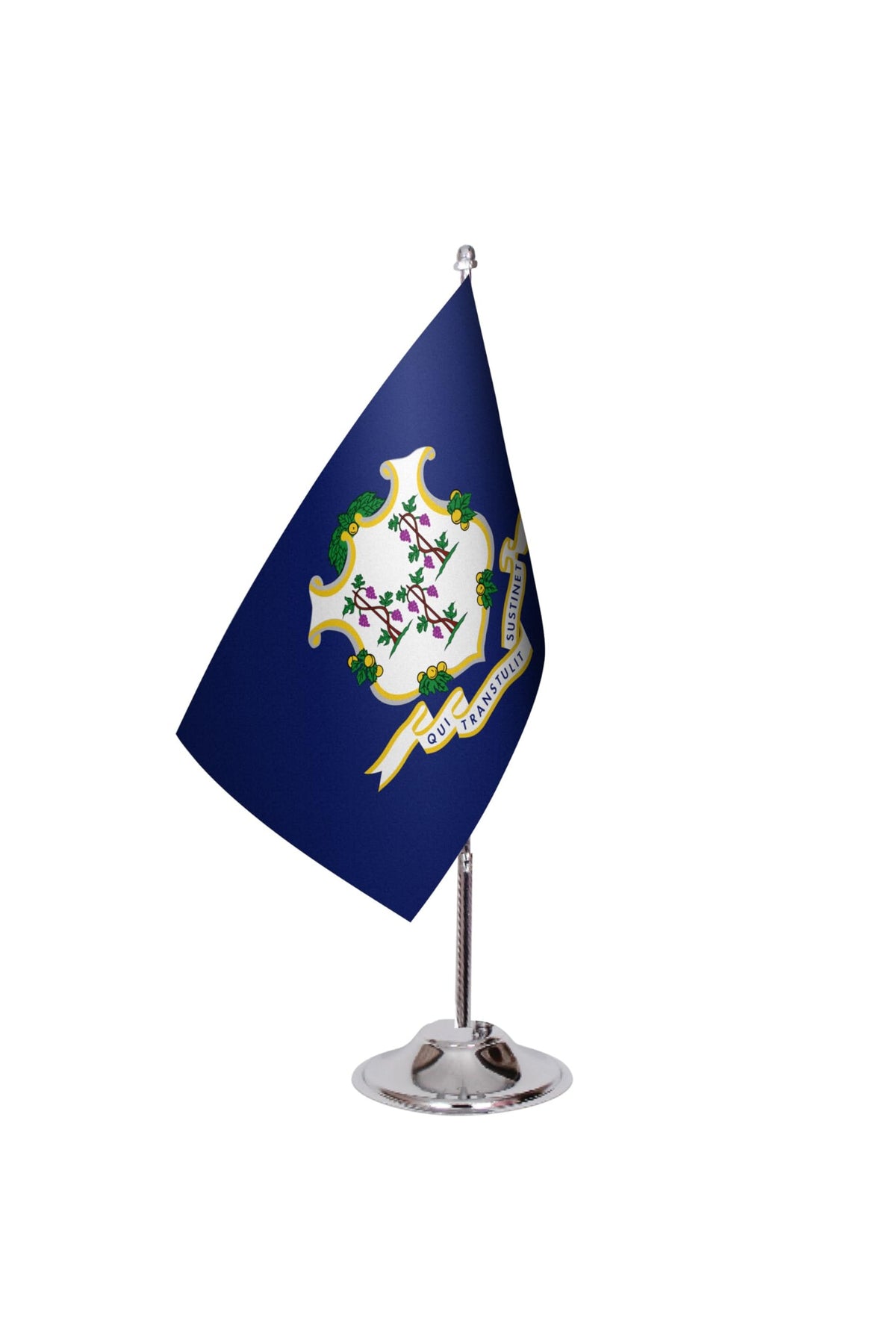 Connecticut Eyalet Masa Bayrağı kullanım örneği