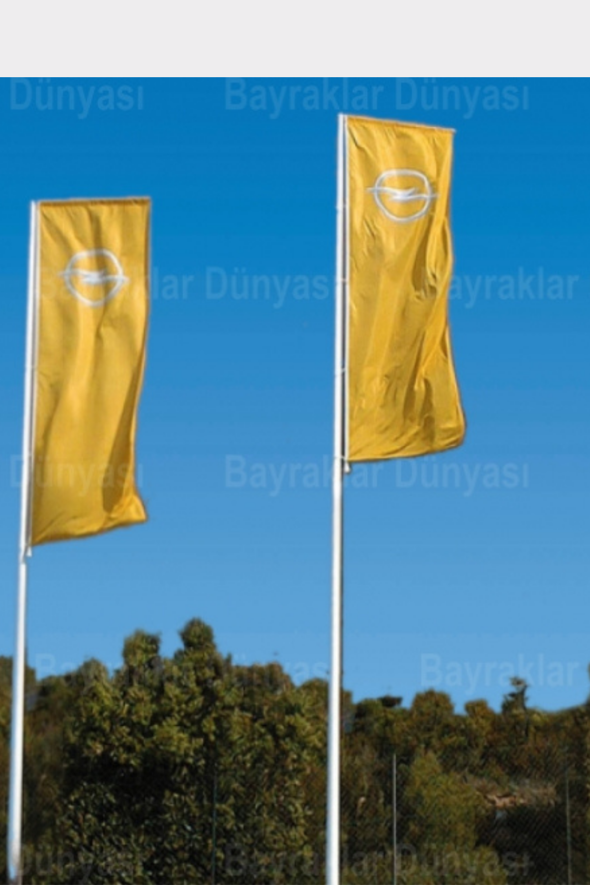 Dikey Direk Bayrağı uygulama örneği