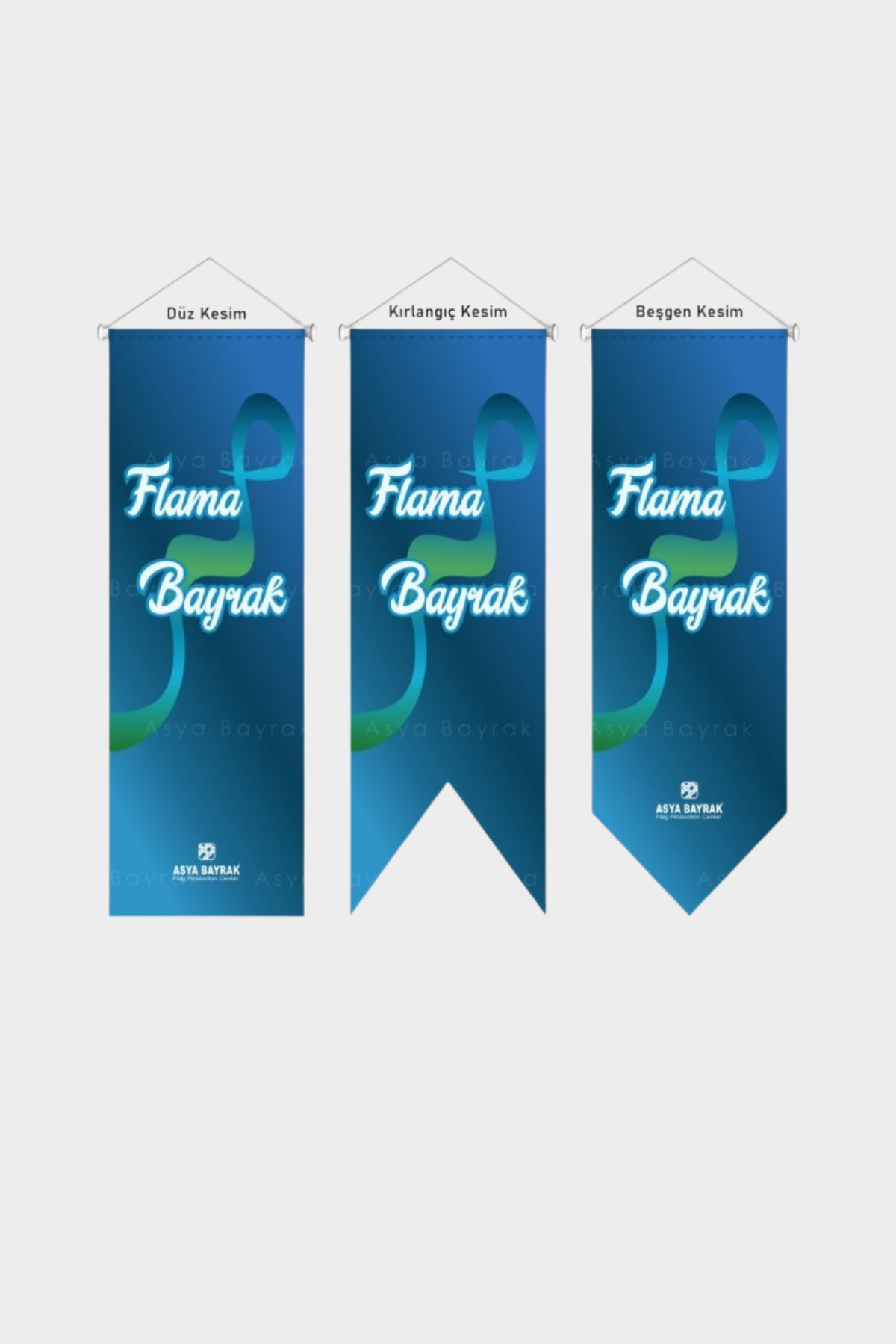 Flama Bayrağı paket içeriği