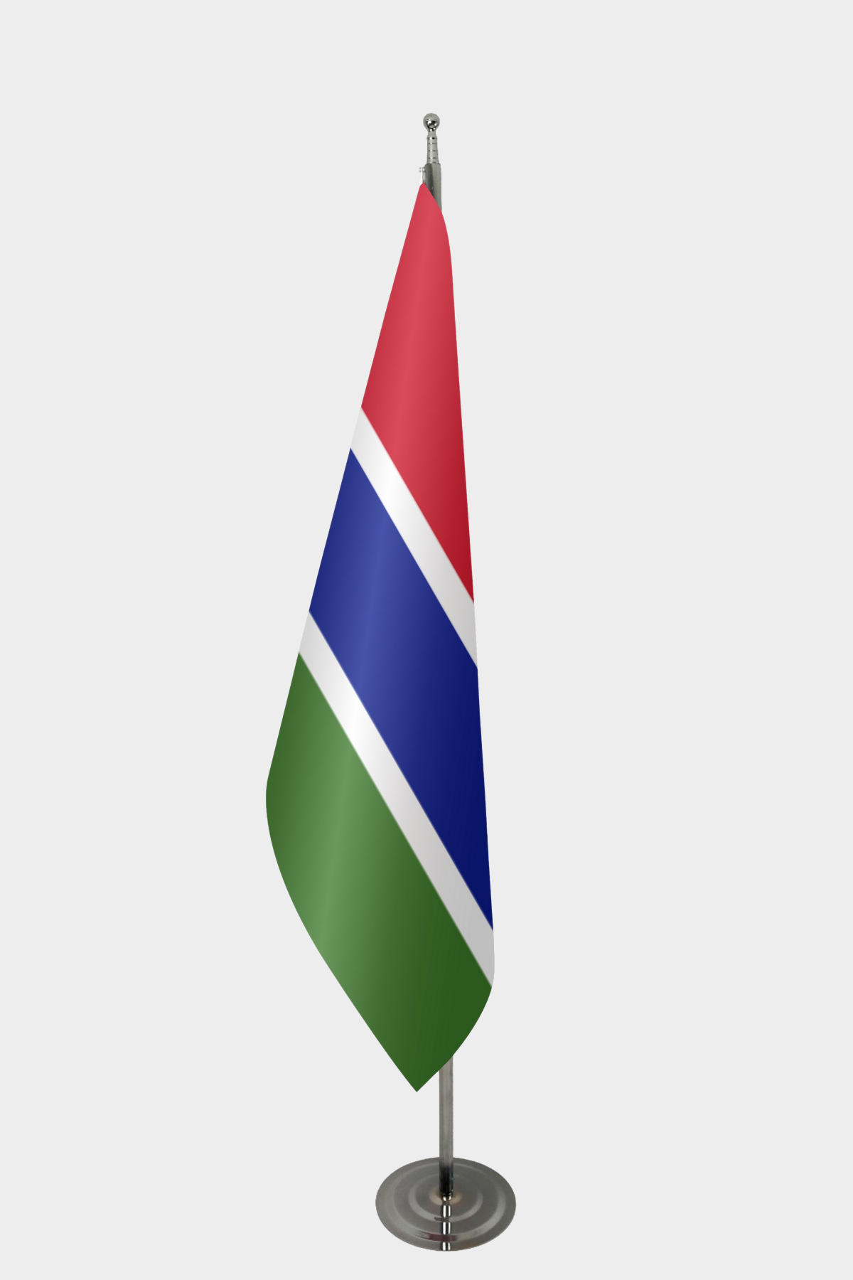 Gambiya Makam Bayrağı Seti