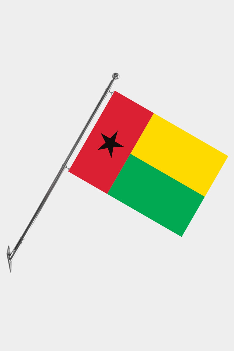 Gine-Bissau Teleskopik Duvar Bayrağı Seti