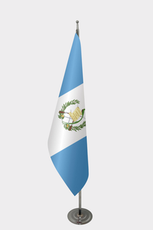Guatemala Makam Bayrağı Seti
