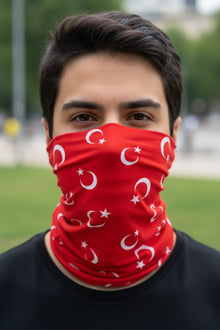 Hilal Yıldız Baskılı Bej