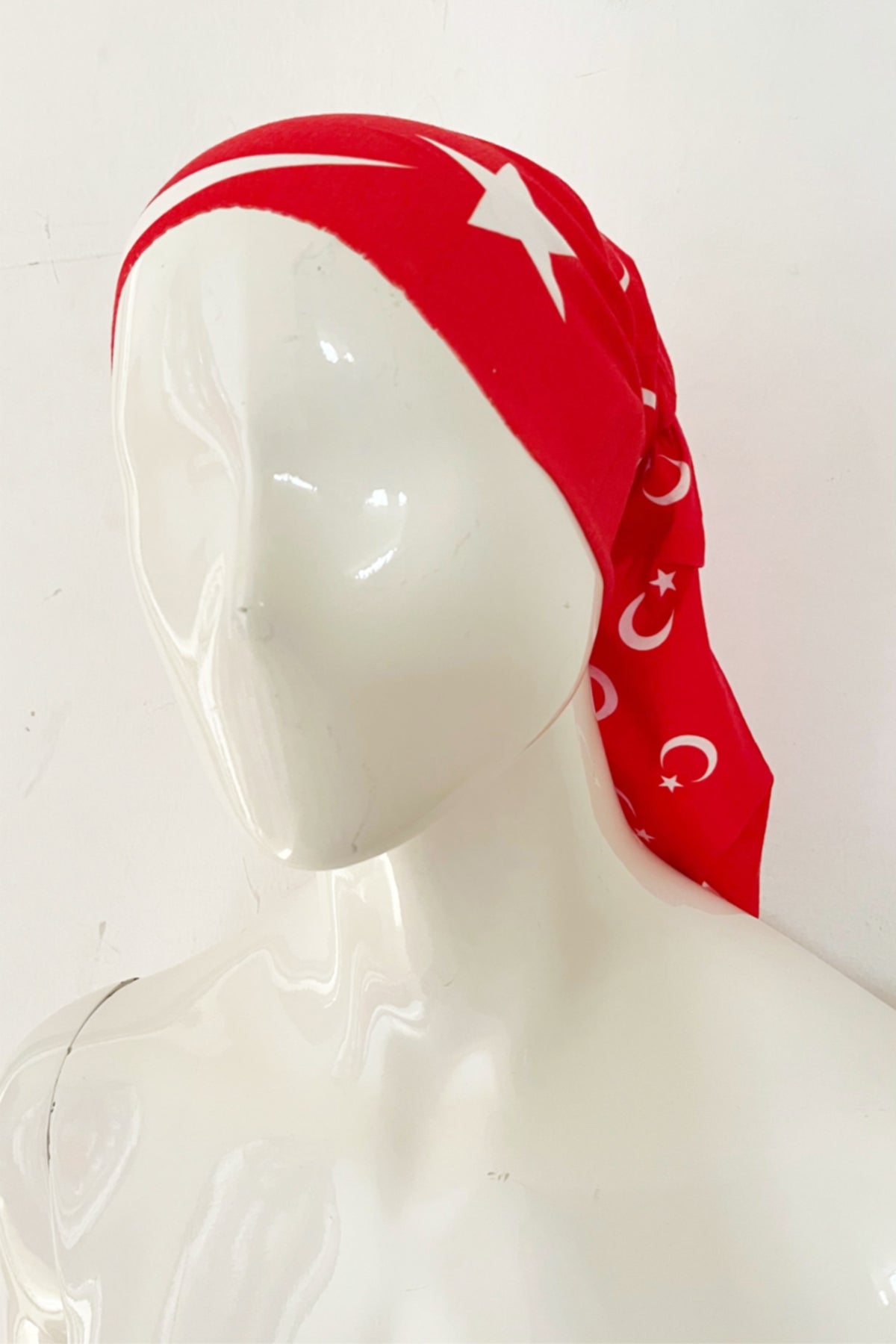 Hilal Yıldız Baskılı Bej paket içeriği