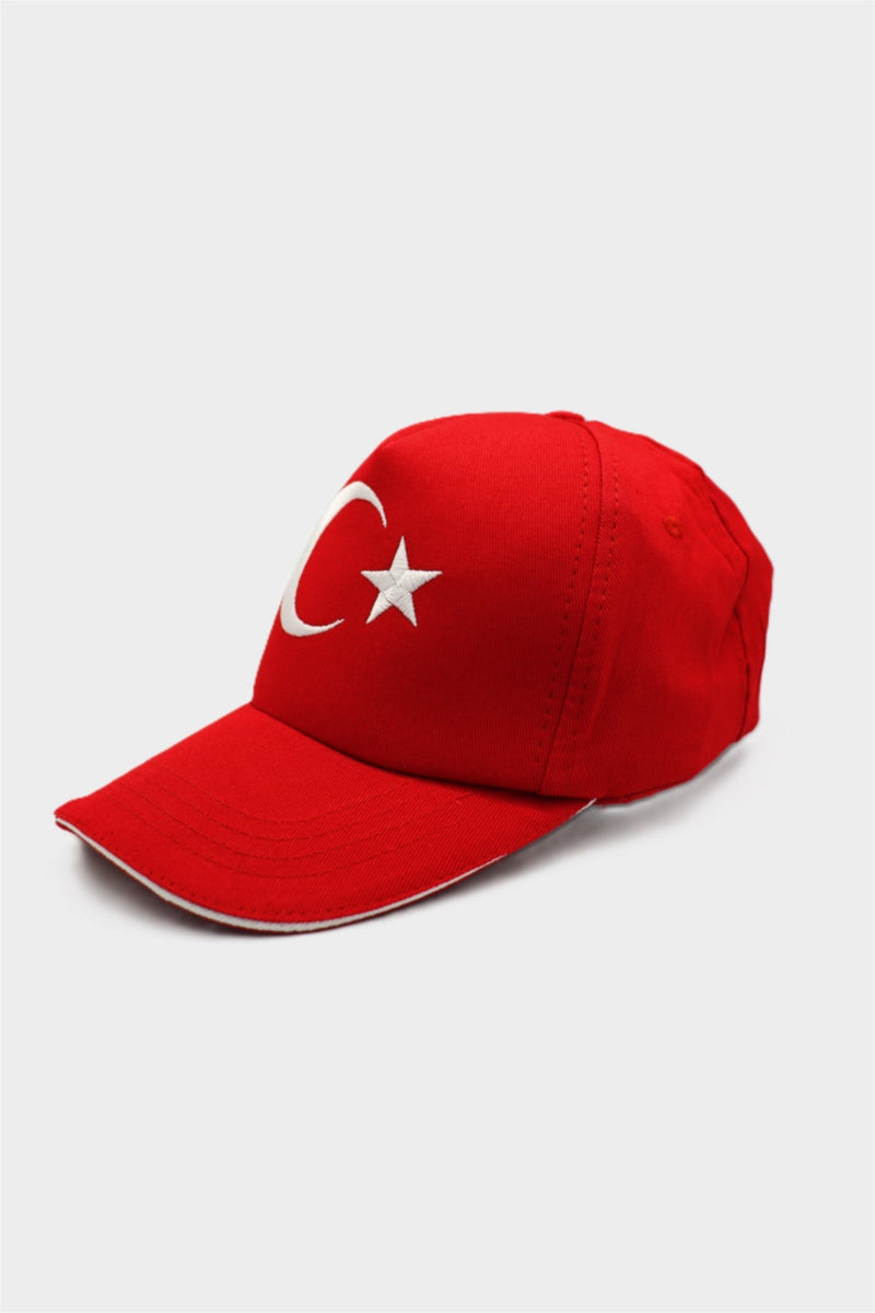 Hilal-Yıldız İşlemeli Şapka