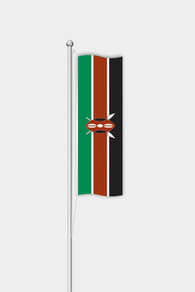 Kenya Dikey Bayrağı