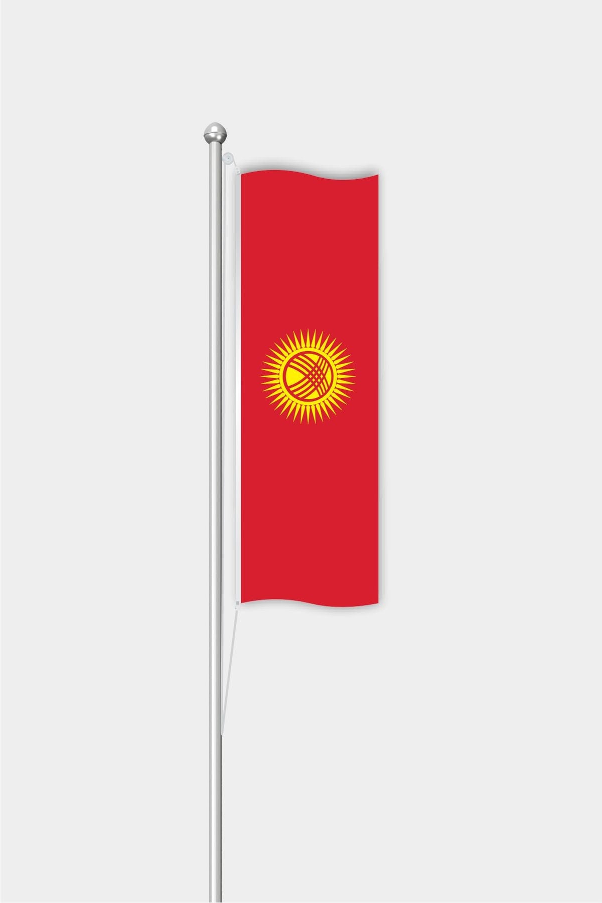 Kırgızistan Dikey Bayrağı