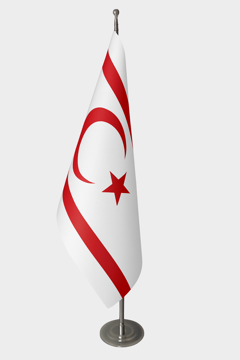 KKTC Makam Bayrağı Seti