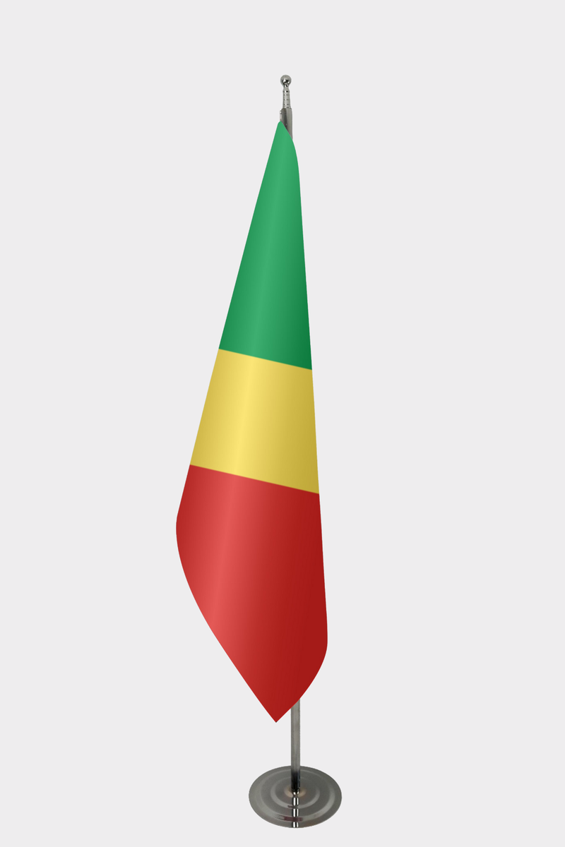 Kongo Cumhuriyeti Makam Bayrağı Seti