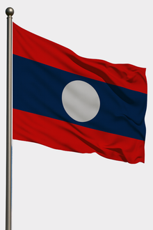 Laos Bayrağı