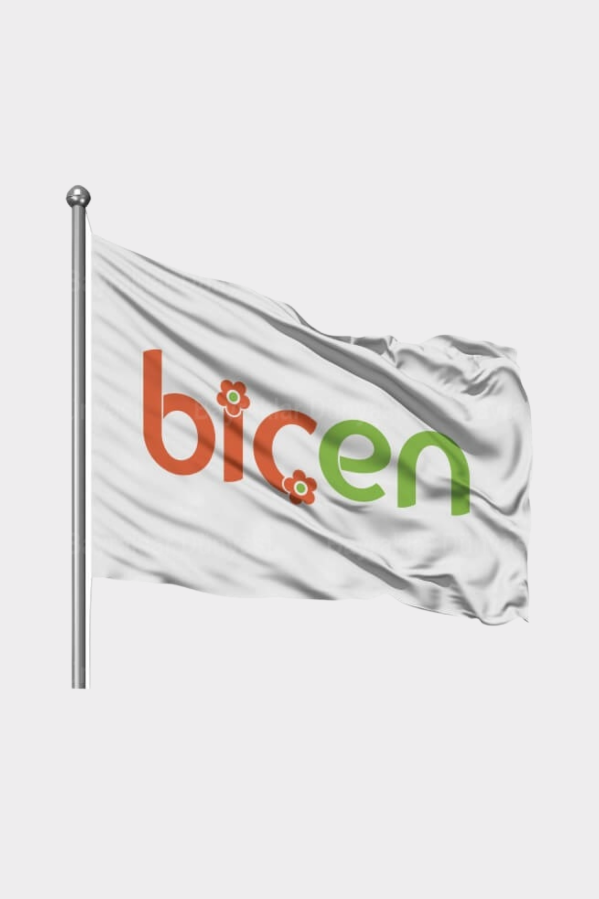 Logo Baskılı Gönder Bayrağı kurulum görünümü