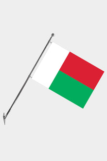 Madagaskar Teleskopik Duvar Bayrağı Seti